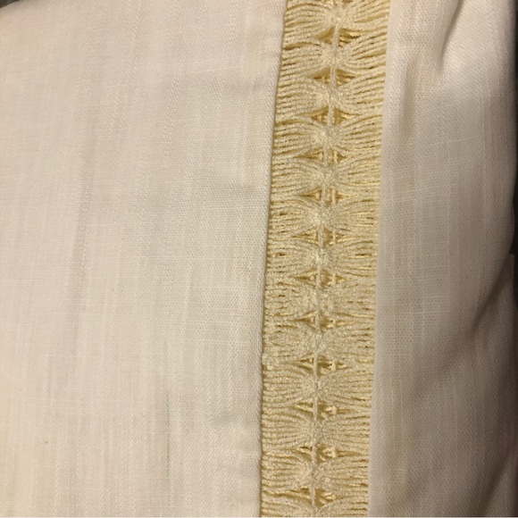 NWOT Opalhouse Light Filtering Lace Trim Curtain Panel 42” X 84” - Picture 7 of 13